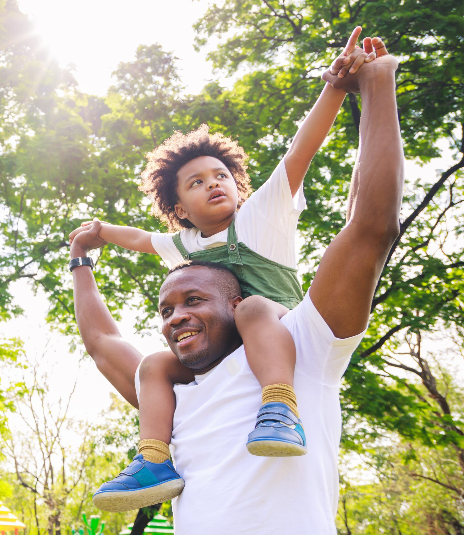 man with kid